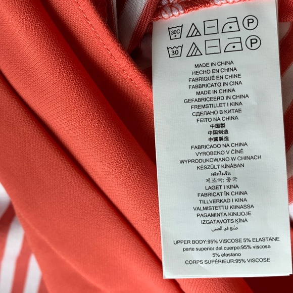 Michael Kors Coral Beach Striped Sleeveless Top S - Picture 7 of 7